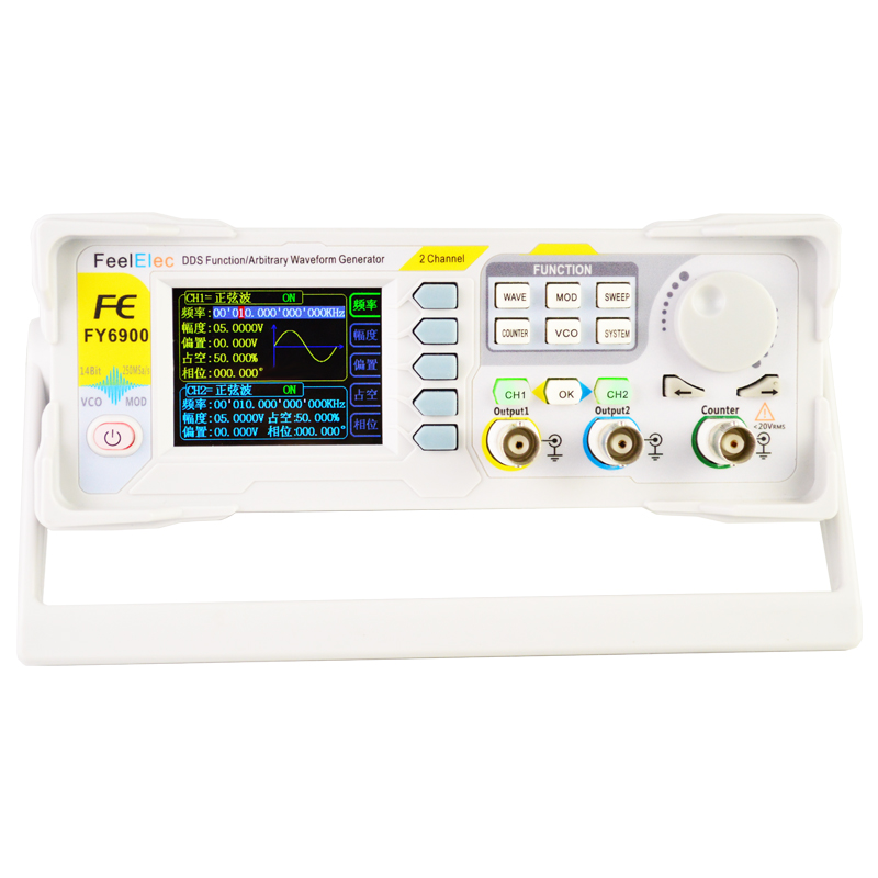 Dual Channel Arbitrary Waveform Function Generator 60Mhz - Générateur de signaux arbitraires à double