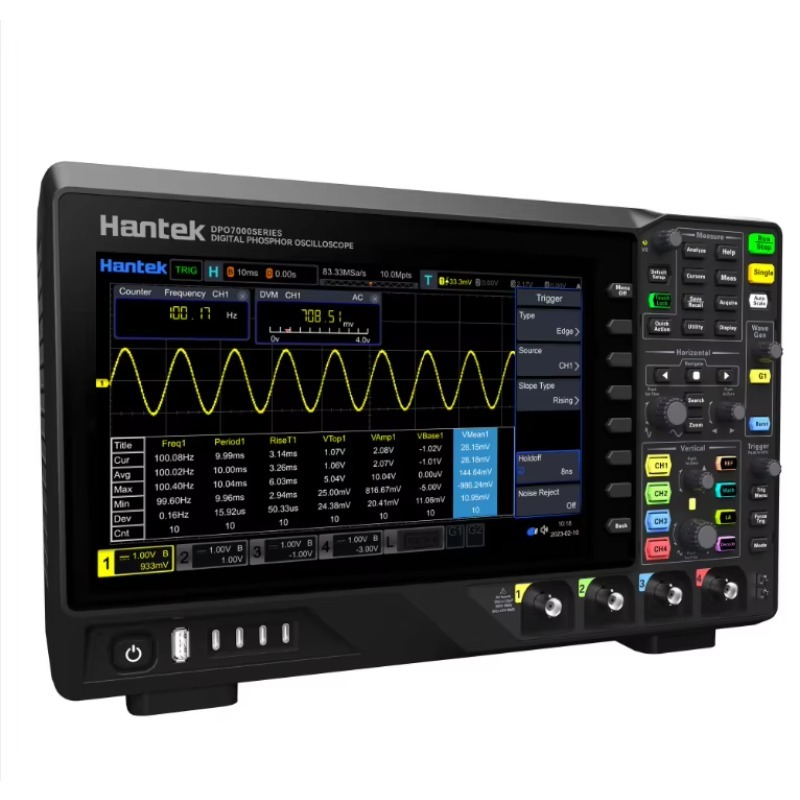 Oscilloscope numérique à stock - Digital Storage Oscilloscope 4 Channel 100Mhz avis et prix