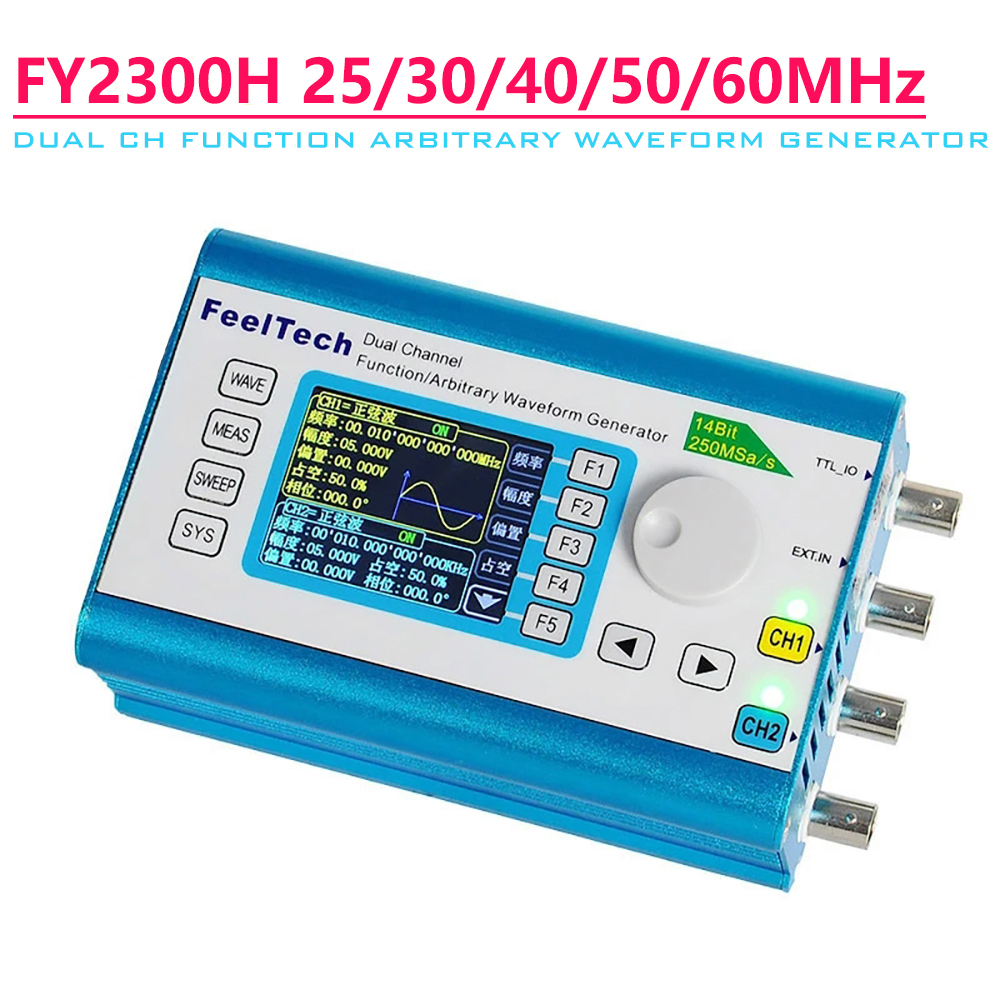 Générateur de Signal de forme  - Dual Channel Arbitrary Waveform Function Generator 60Mhz avis et prix